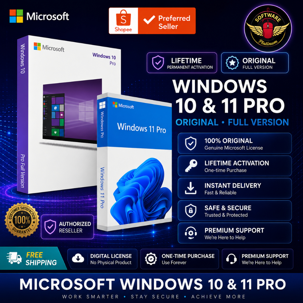 Microsoft OS Windows 10 Home, Windows 10 Pro, Windows 11 Home, Windows ...