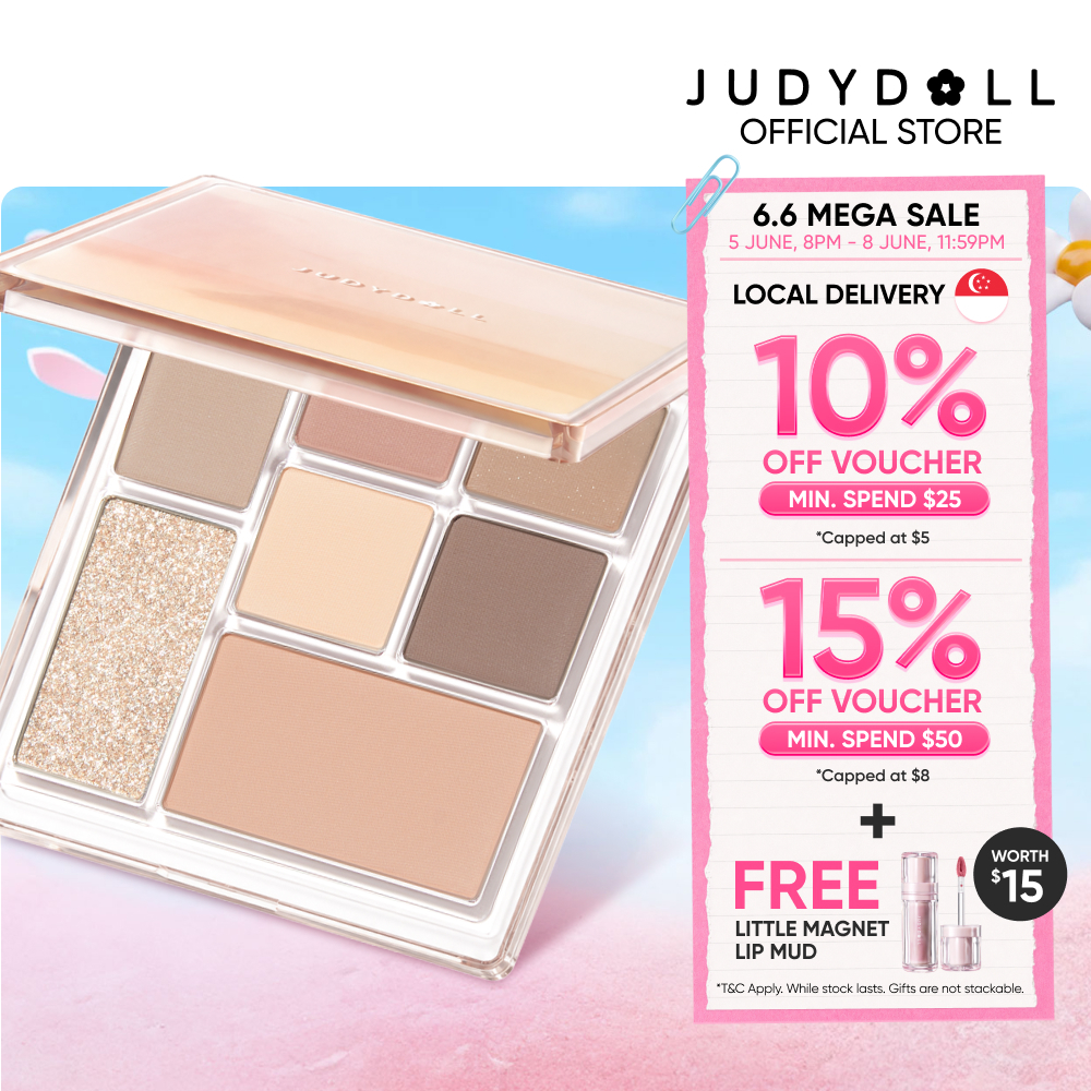 (Local Delivery) JUDYDOLL ALL-IN-ONE PALETTE FOR YOUR FULL FACE - 7 ...