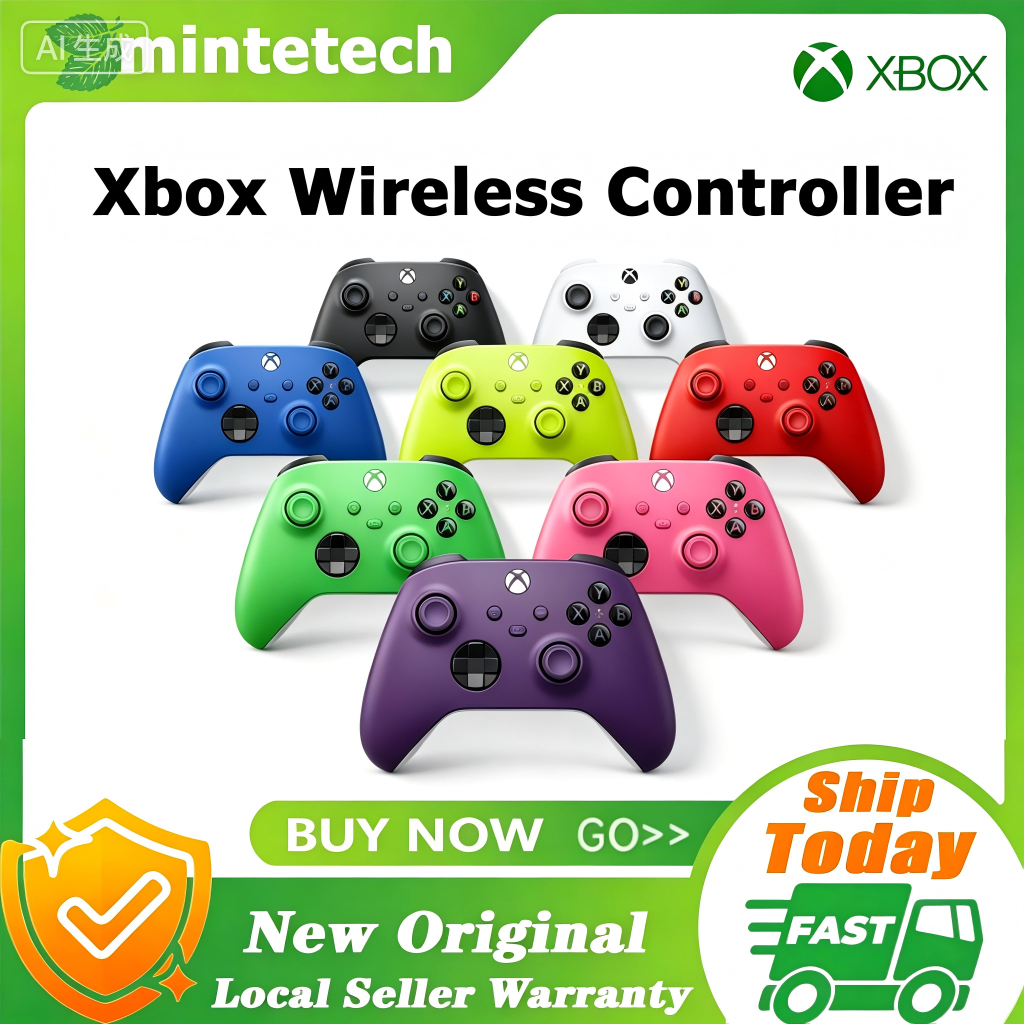 Xbox Wireless Gaming Controller (2025) – Play on Xbox, Windows, Android ...