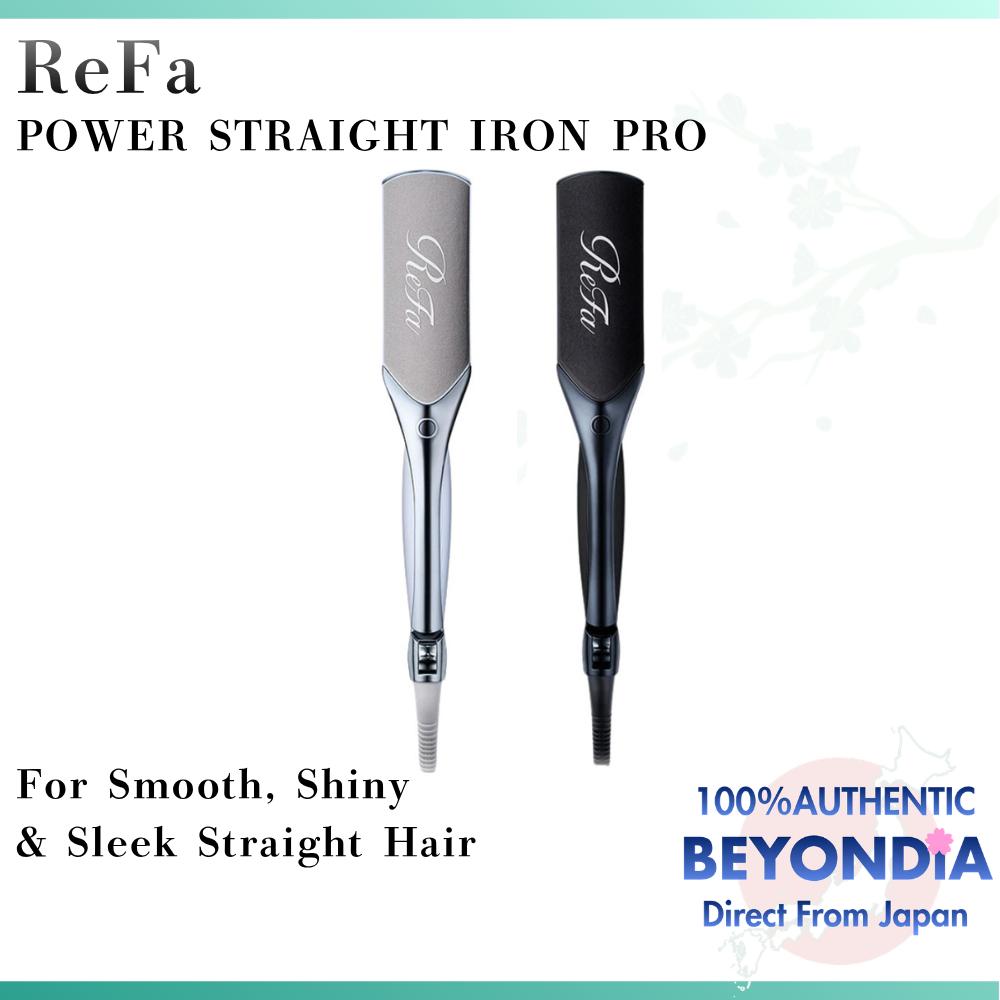 ReFa POWER STRAIGHT IRON PRO – Professional 38mm Hair Straightener