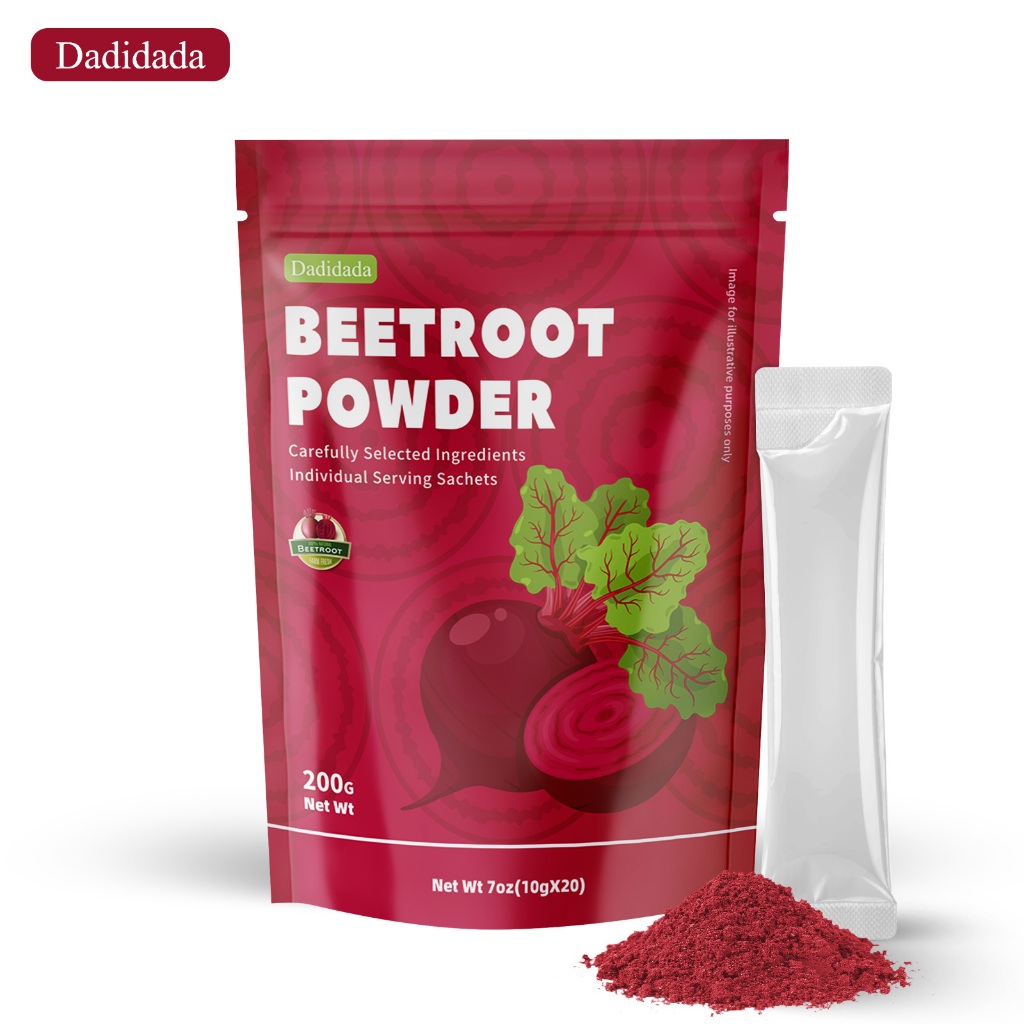 Dadidada Beetroot Powder 200g Individual Serving Sachets | Shopee Singapore