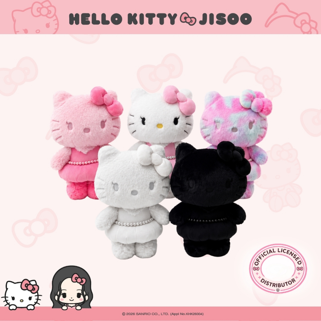 Hello Kitty x Jisoo 40cm All Colour Bundle | Shopee Singapore