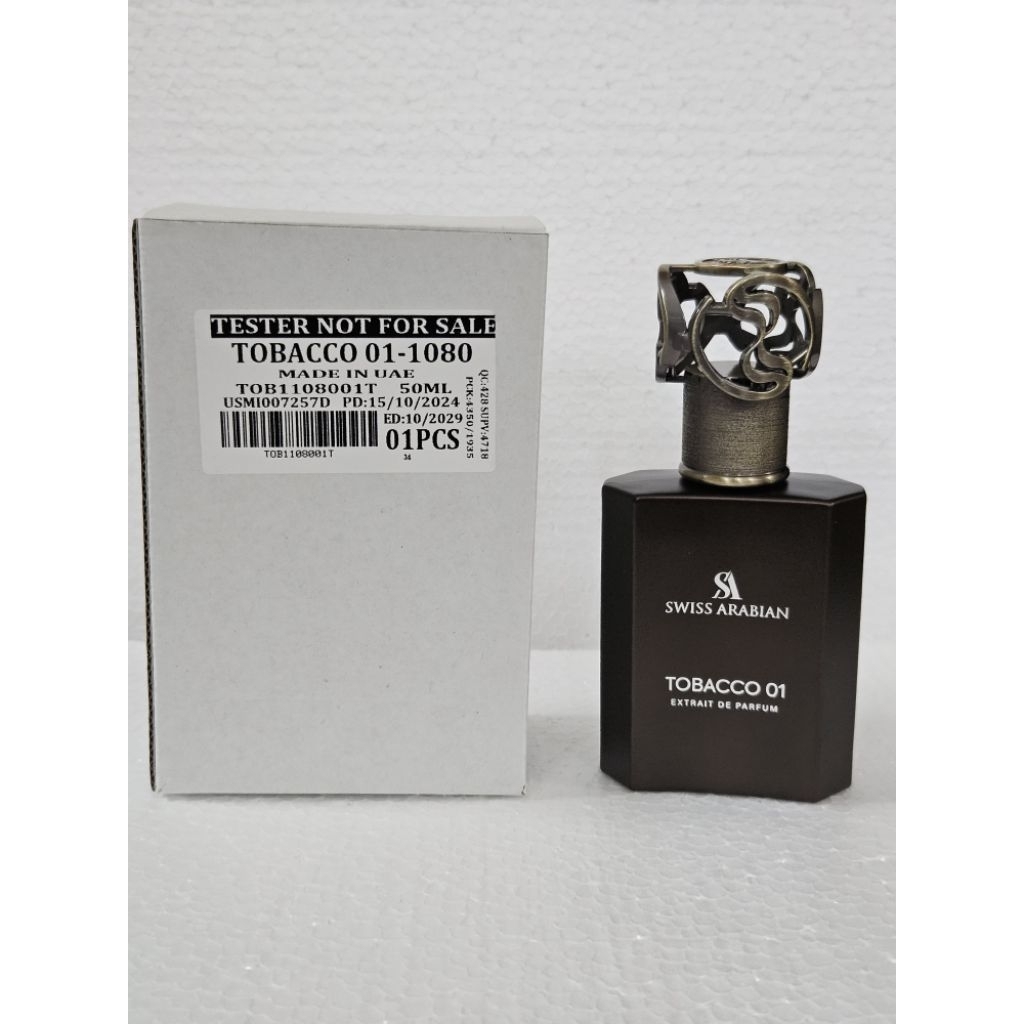 tobacco 01 swiss arabian Review of by @swissarabianperfumes  I loveeee Arabian's take on a tobacco scent pink pepper Swiss Arabian Tobacco 01 -