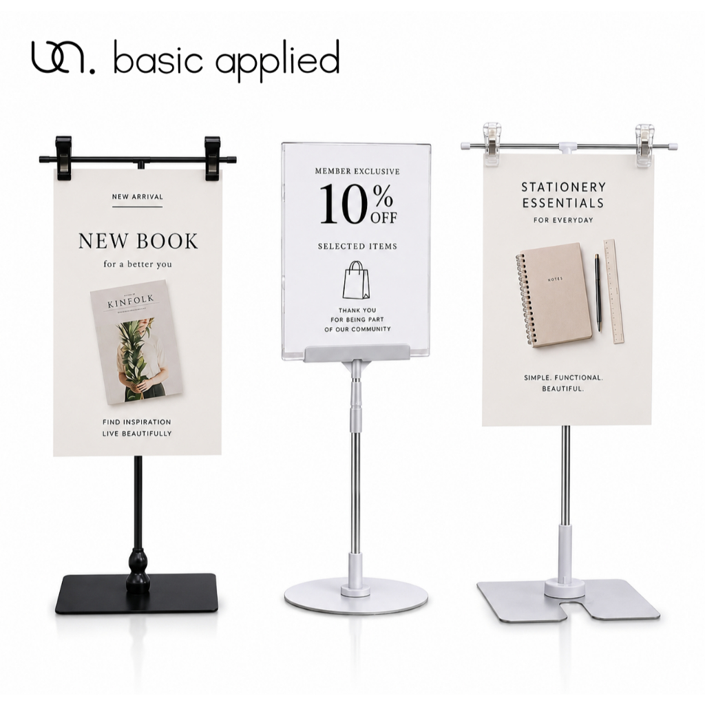 Table Top Poster Stand | Counter Display Standee | Shopee Singapore