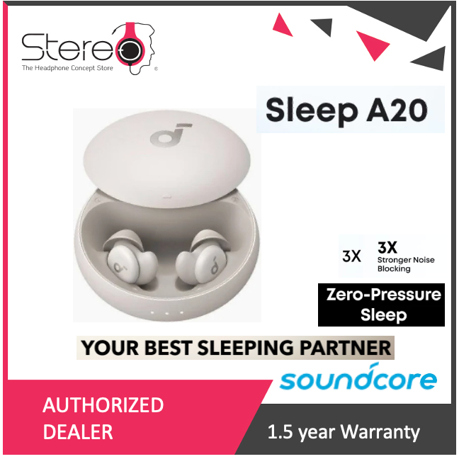 Soundcore Sleep A20 earbuds 18 Months Warranty | Shopee Singapore