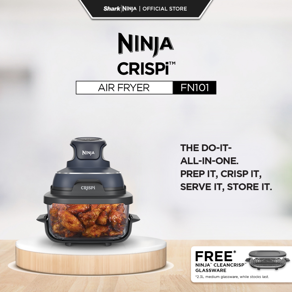 NEW ARRIVAL] Ninja Crispi Portable Air Fryer - FN101 | Shopee