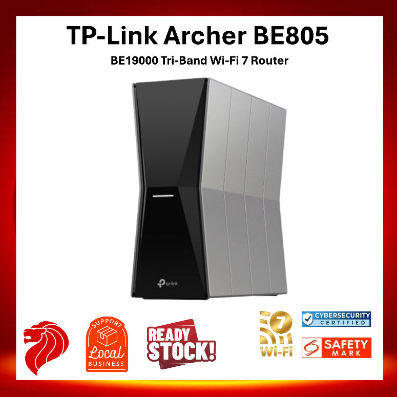 TP Link archer be805 Wi-Fi 7 BE19000