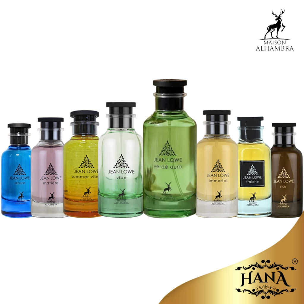 Jean Lowe Immortal / Verde Aura / Summer Vibes / Noir / Maitre