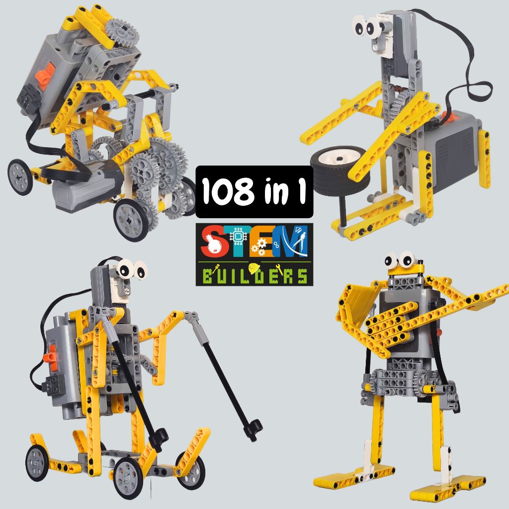 Coding Robot| SG Seller| 108 in 1| CB9686 | Lego 9686 Compatible| 90 ...