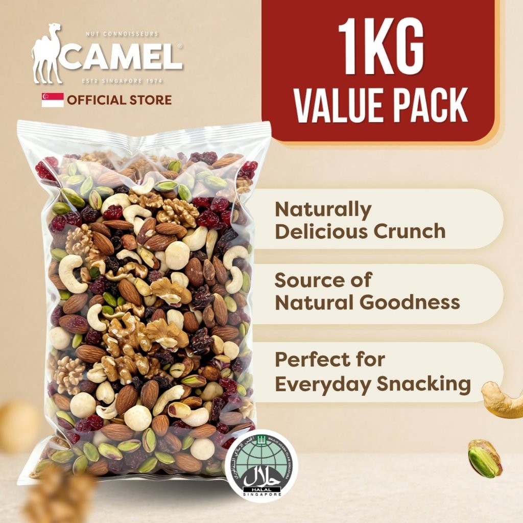 Camel Nuts Ruby Mix 1kg – Premium Nuts & Trail Mix | Healthy Halal ...