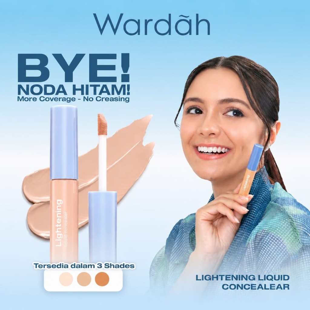 WARDAH Lightening Liquid Concealer 6g SPF 35 PA+++ - Medium to High ...