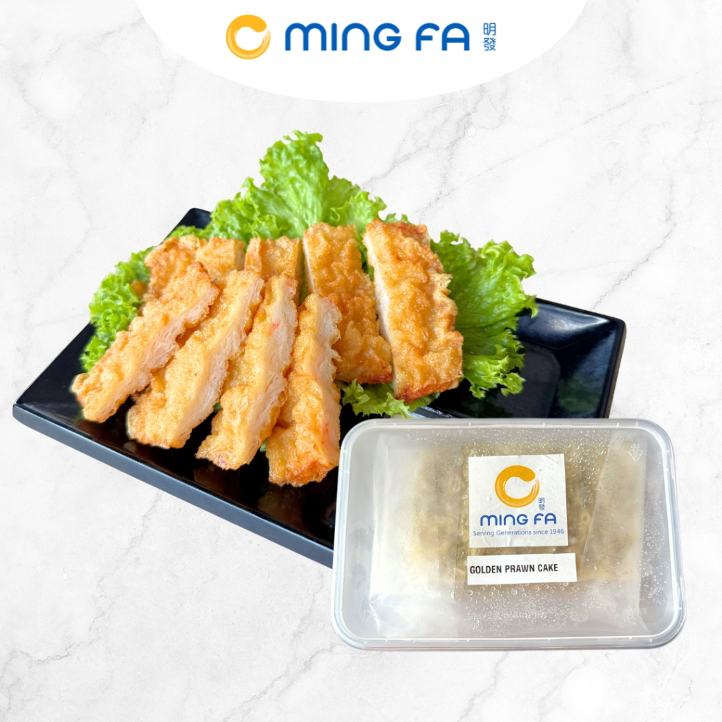 [MING FA] Premium Prawn Cake (190g) - Frozen, made with Real Fresh ...