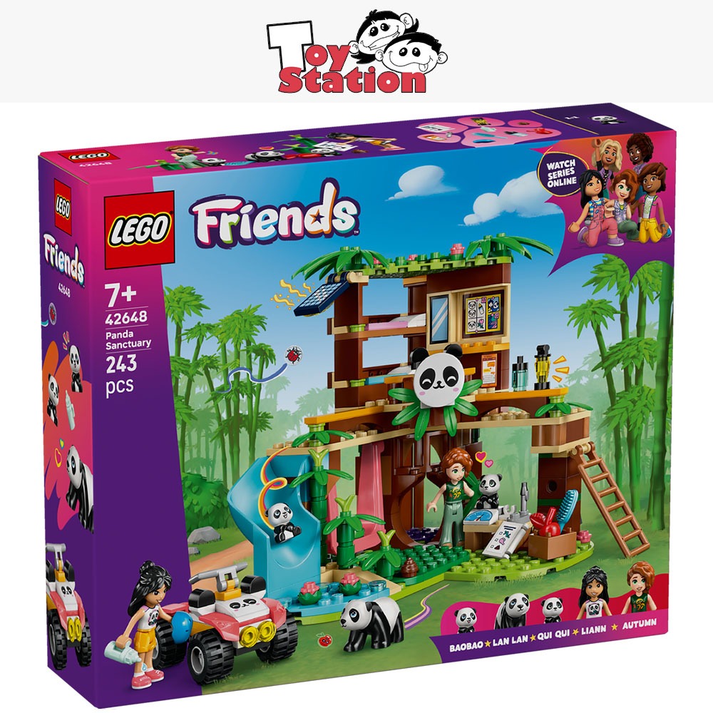 LEGO Friends 42648 Panda Sanctuary Animal Care | Shopee Singapore