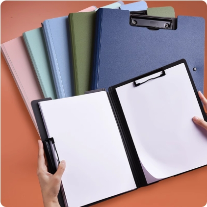 A4 Double Page Clipboard File Folder Writing Pad School Office Supply ...