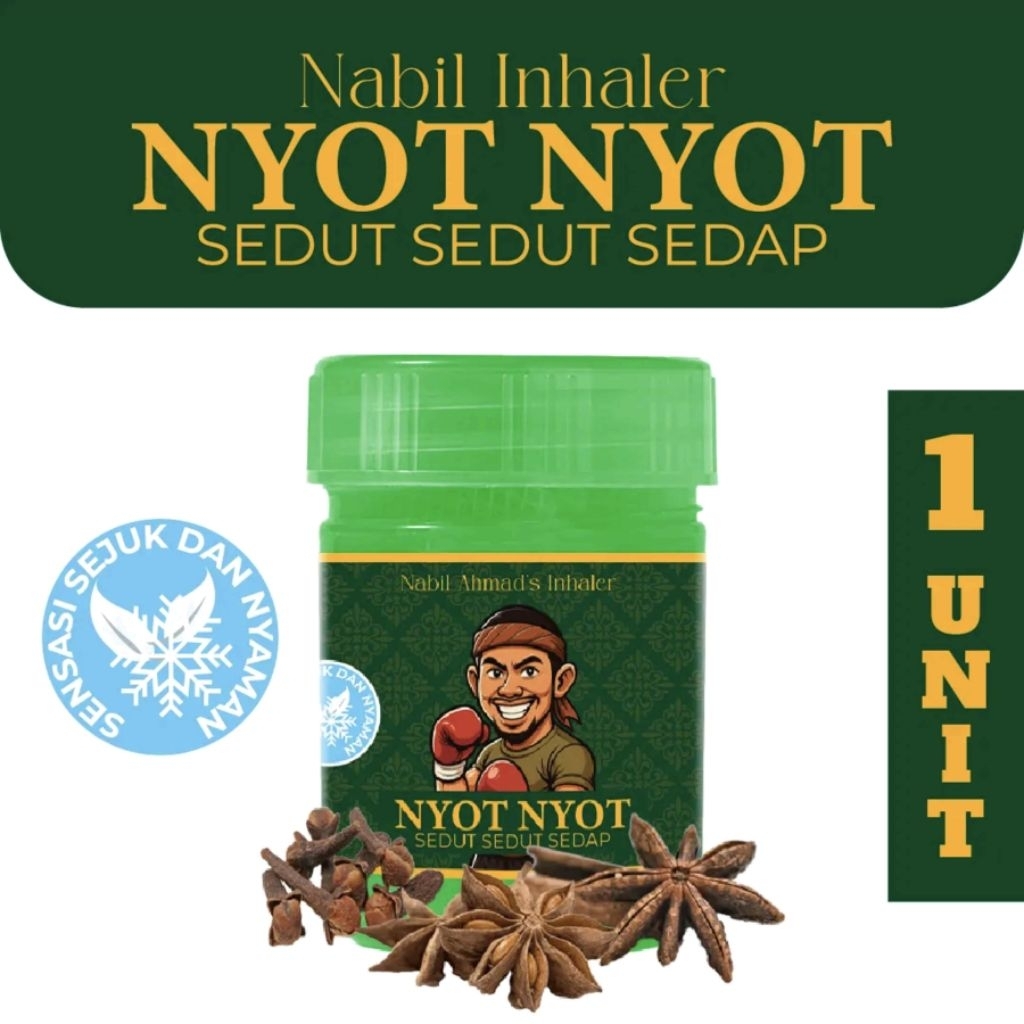 Nabil Herbal Inhaler Nyot Nyot By Nabil Ahmad original HQ Malaysia ...