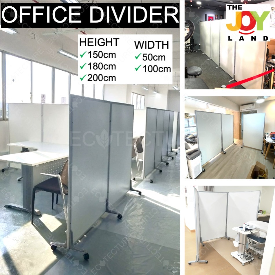[SG THEJOYLAND] Office Divider Room Divider Heavy Duty Shop Divider ...