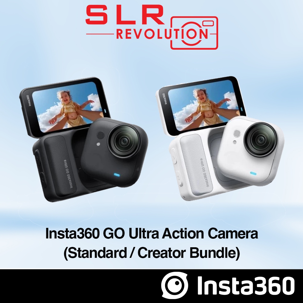 Insta360 GO Ultra Action Camera (Midnight Black / Arctic White ...