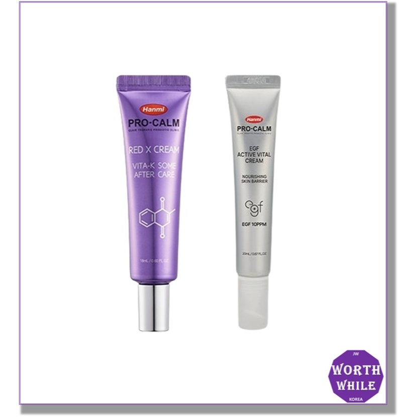 Hanmi Procalm PROCALM RED X Cream 18ml / EGF Cream 20ml Skin Repair ...