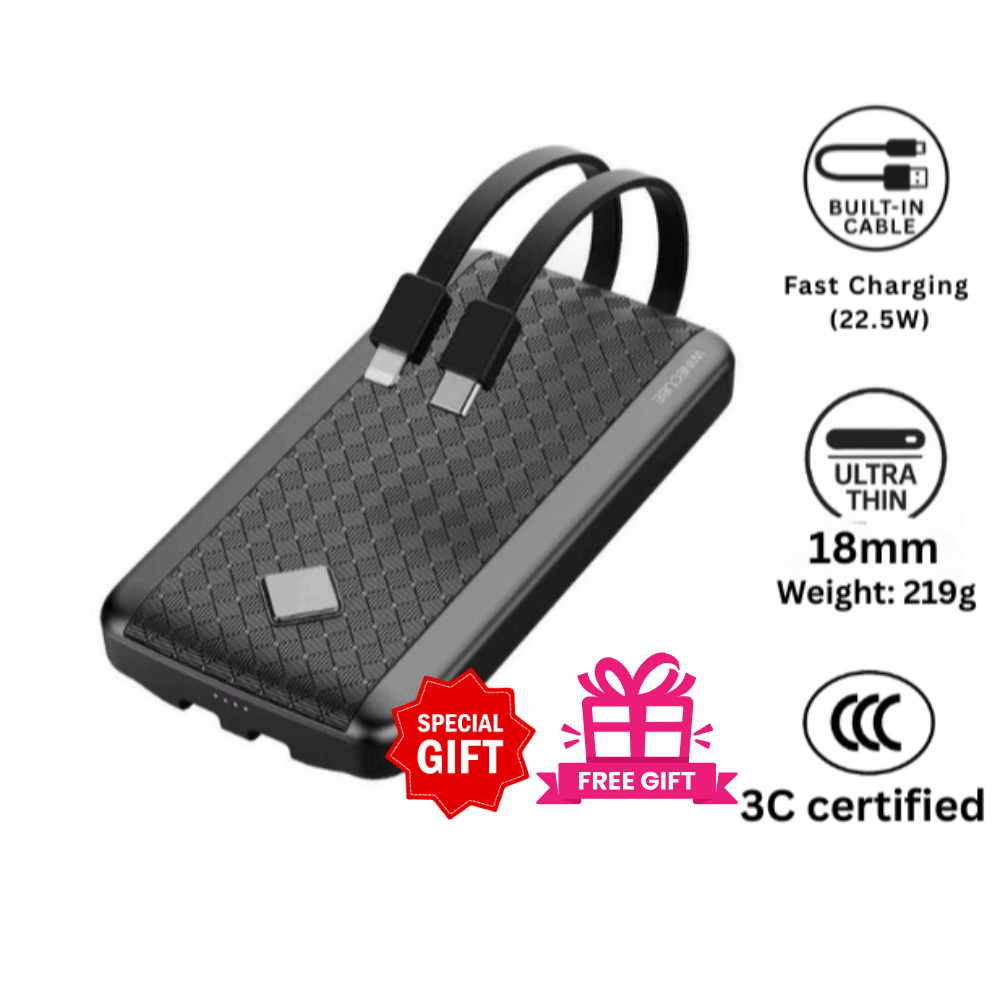 【新品未使用】ifsixwasnine SCORPION3 BKPANTHER iWalk Scorpion PRO Powerbank 10000mah 22.5W Built in PD with Type