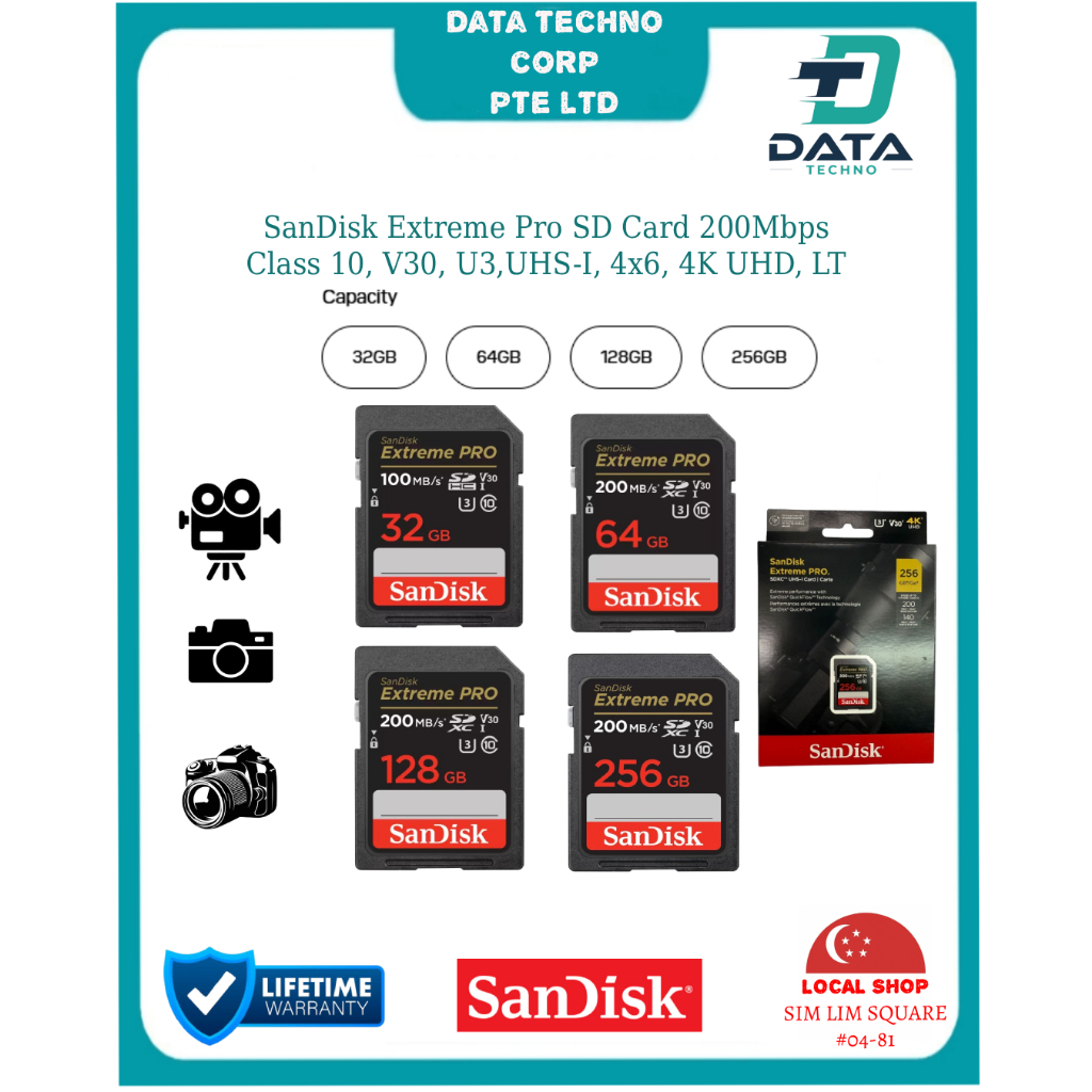 Tarjeta de eoria SanDisk Extree icroSDXC UHS-I de 128 GB con