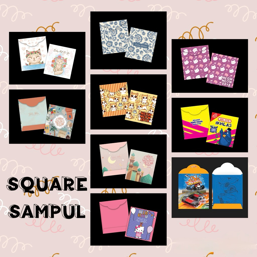 Sampul Duit Raya Square | Shopee Singapore