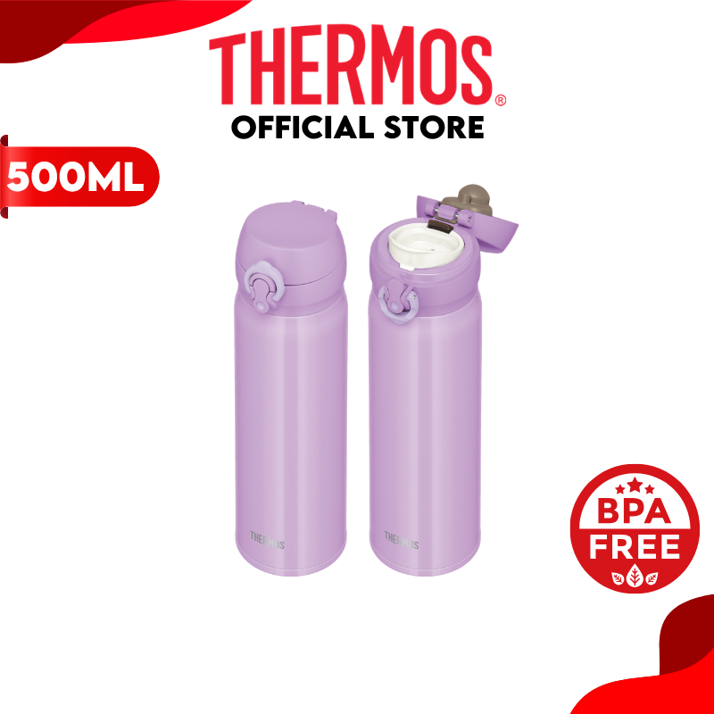 Thermos® JNL-506/505 Stainless Steel Vacuum Insulated 0.5L One-Push Bottle photo 2