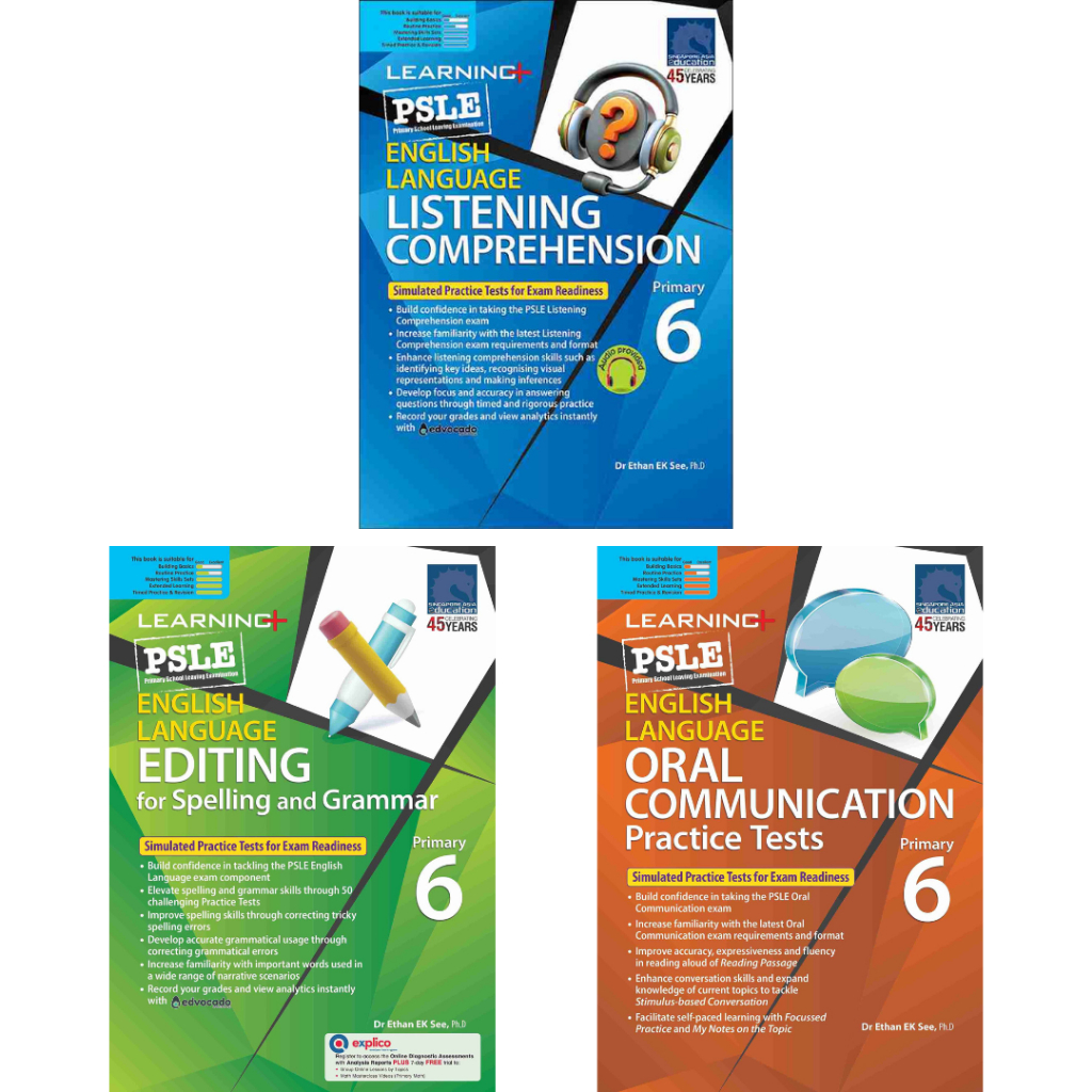 SAP - LEARNING+ PSLE ENGLISH | Assessment Books | Shopee Singapore