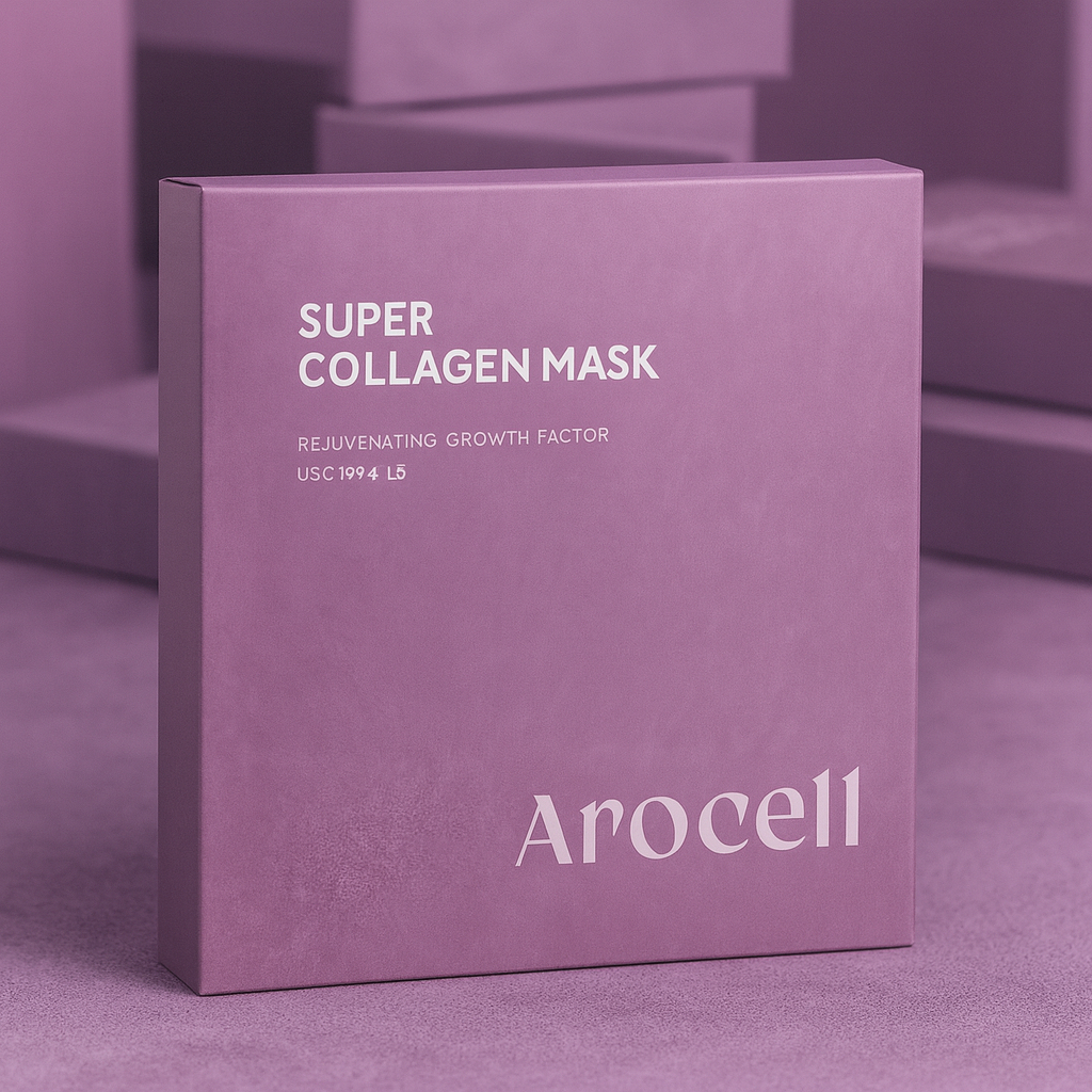 [AROCELL] Super Collagen Mask 4 Sheets (1ea x4) | Firming & Lifting ...