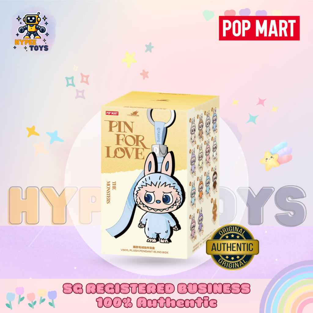 正規品THE MONSTER PIN FOR LOVEシリーズ（A-M）1ピース POP MART 正規品保証 THE MONSTERS PIN FOR LOVE シリーズ A-M
