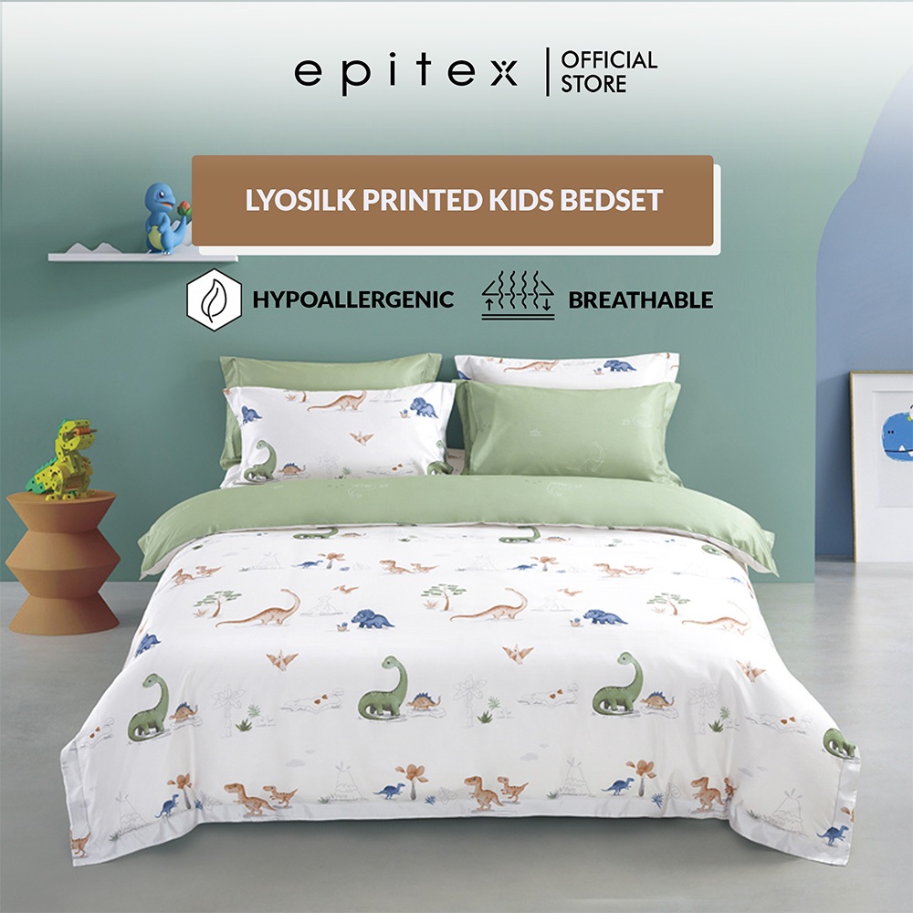 (New Arrival) Epitex Epinova Lyosilk Printed Kids Bedsheet Without ...