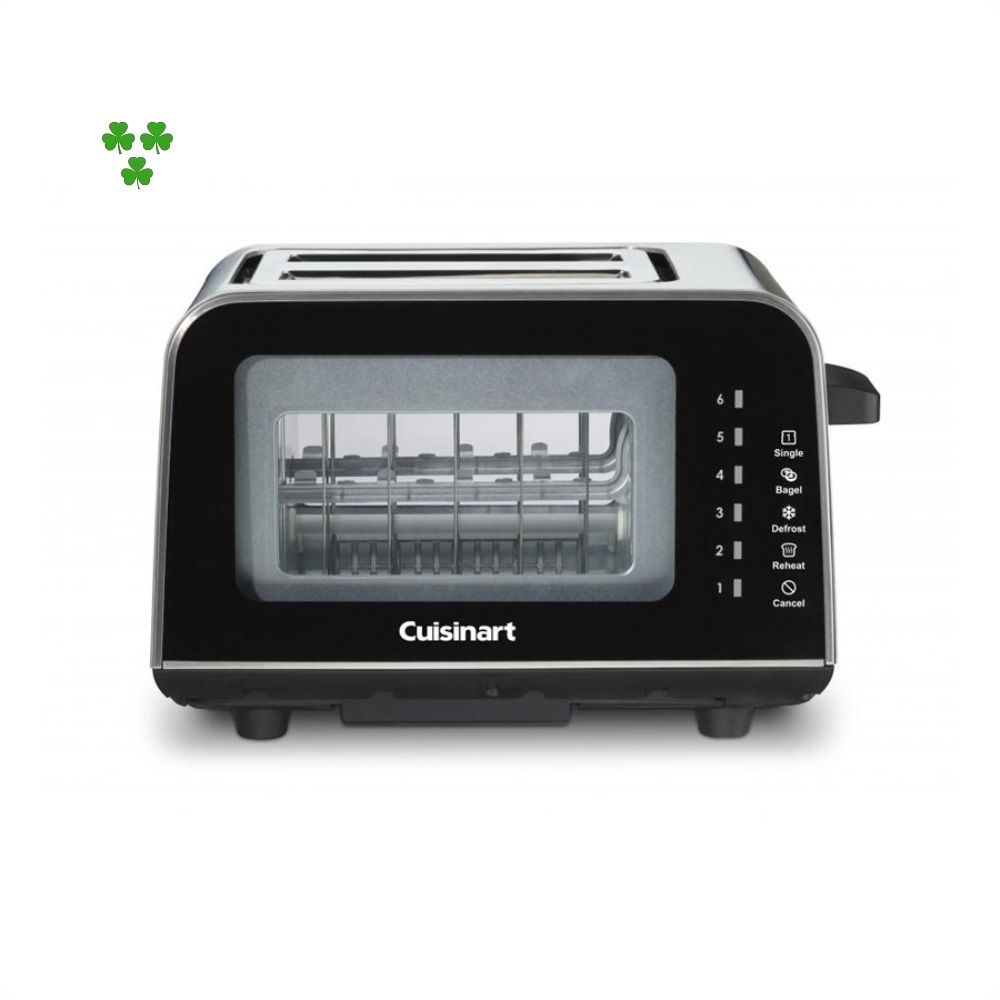 Cuisinart CPT-3000HK ViewPro 2 Glass 2 Slice Toaster 1200W | Shopee ...