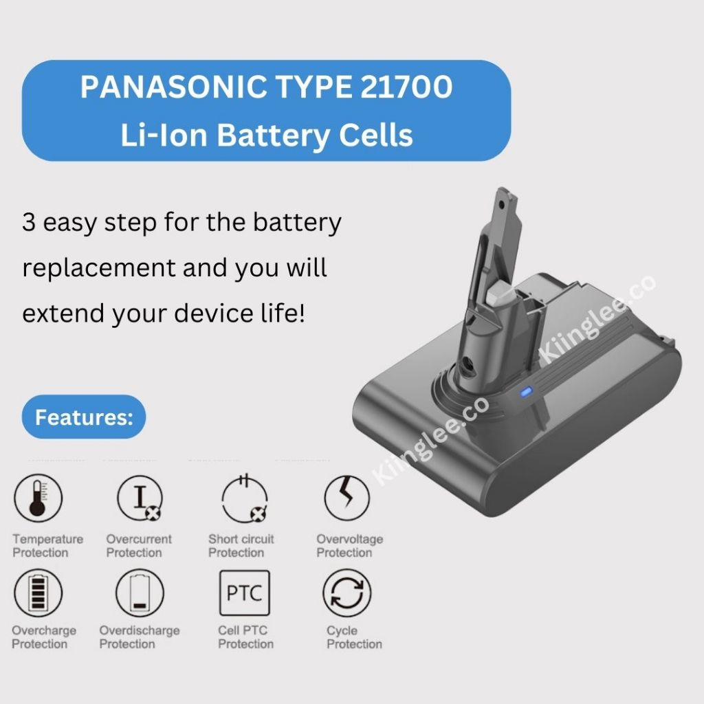 Dyson V12 Vacuum Cleaner Battery Replacement [OEM] | Shopee Singapore