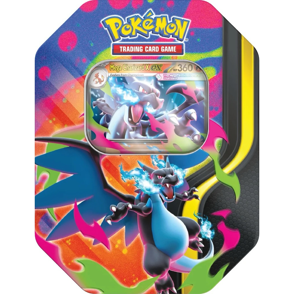 Pokémon Mega Moonlit Tin | Mega Gengar ex / Mega Clefable ex Alt