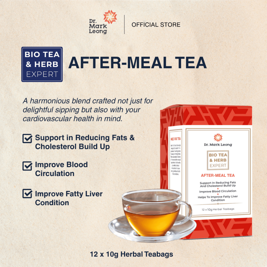 Dr Mark Leong Bio Tea After Meal Tea (Improves Blood Circulation ...