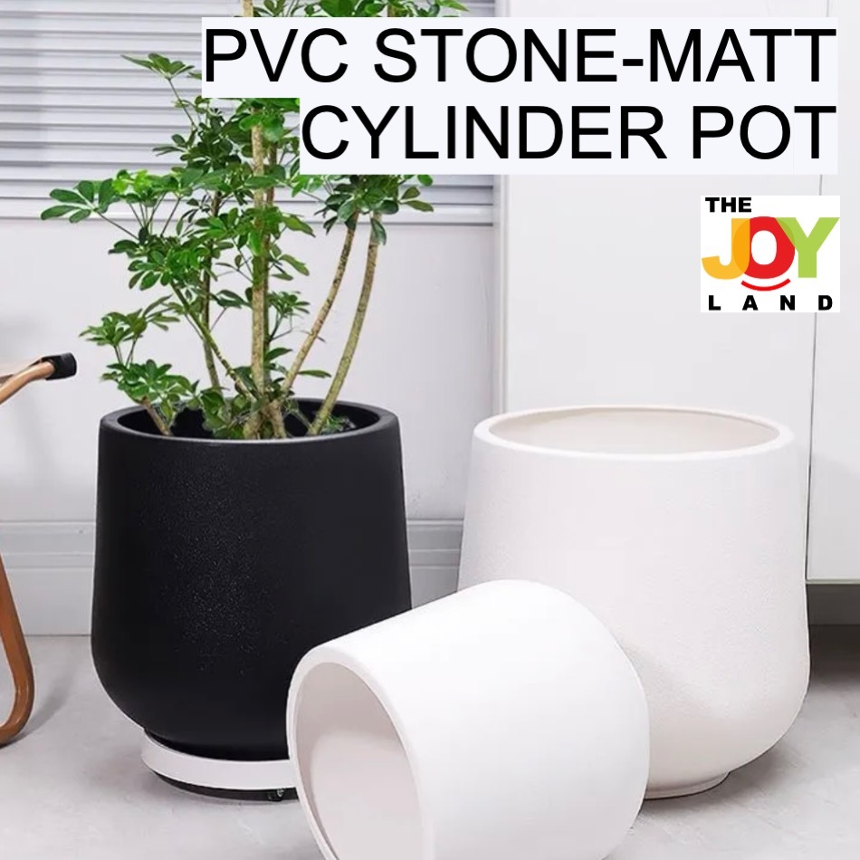 [SG THEJOYLAND] PVC Resin Plant Pot Planter Pot Indoor Pot Plastic Pot ...