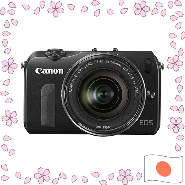 Canon EOS M Mirrorless Camera with EF-M18-55mm F3.5-5.6 IS STM