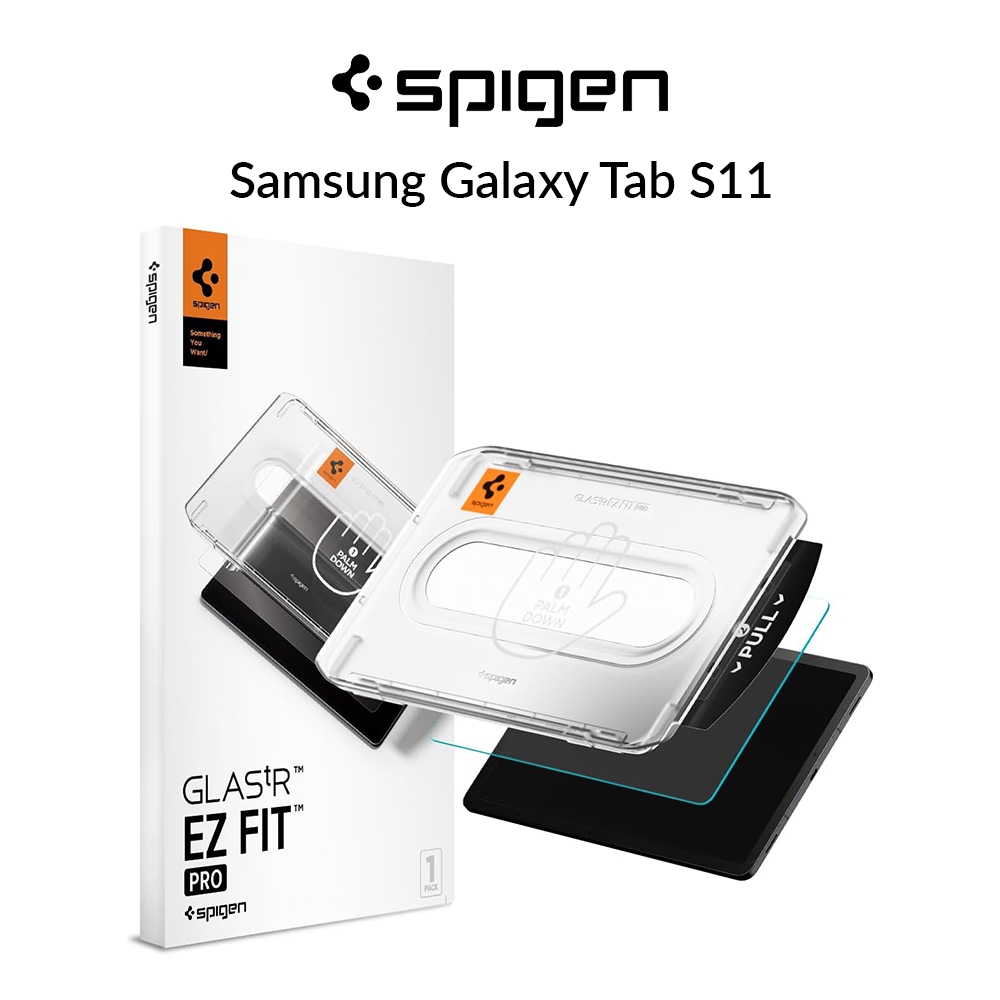 Spigen Samsung Tab S11 Screen Protector EZ FIT Galaxy Tab S11 Tempered ...