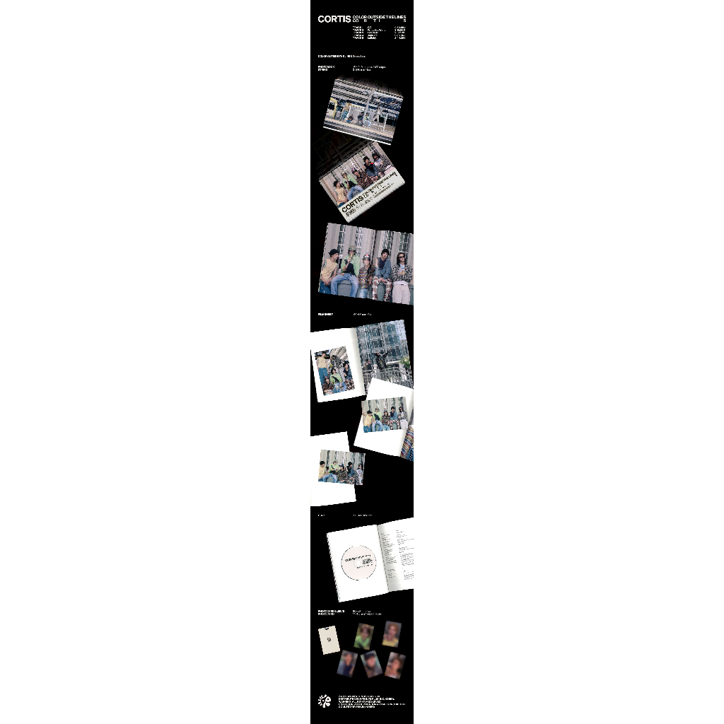 CORTIS [COLOR OUTSIDE THE LINES] Photobook ver / 1st EP Album