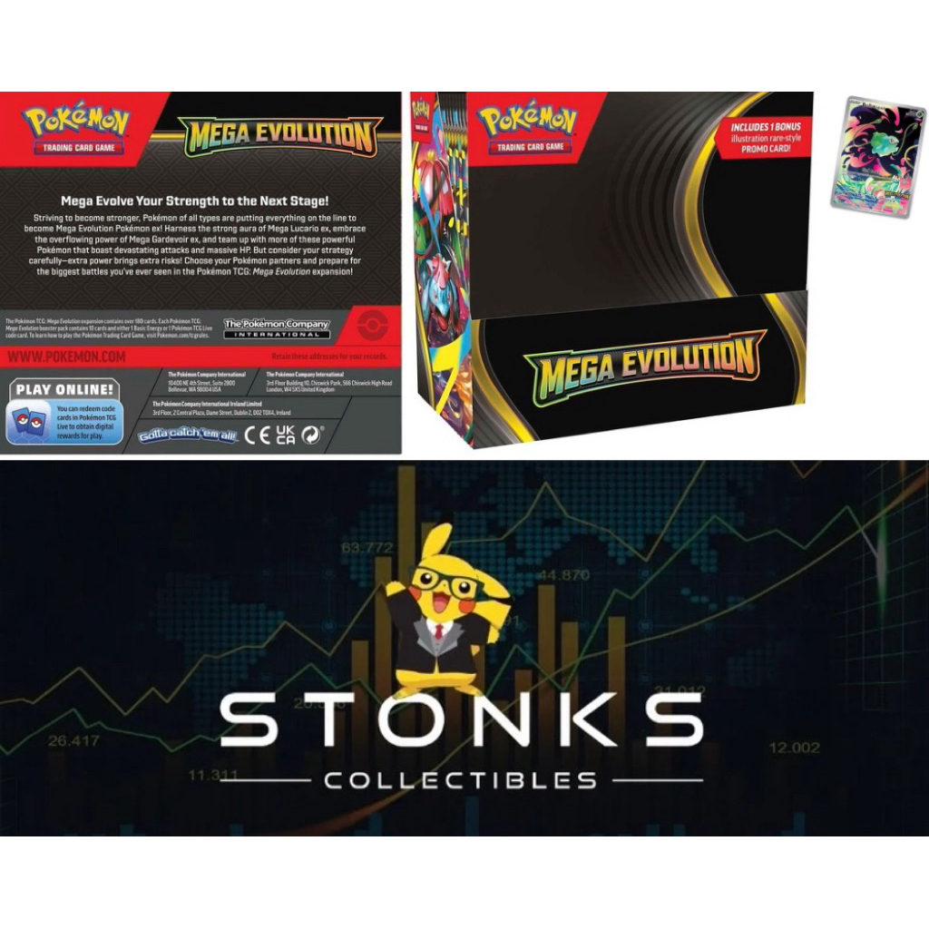 Pokemon TCG ME01 Mega Evolution ENHANCED booster box | Shopee Singapore