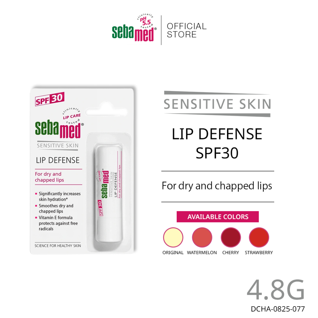 sebamed Sensitive Skin Lip Defense SPF30 4.8g | Shopee Singapore