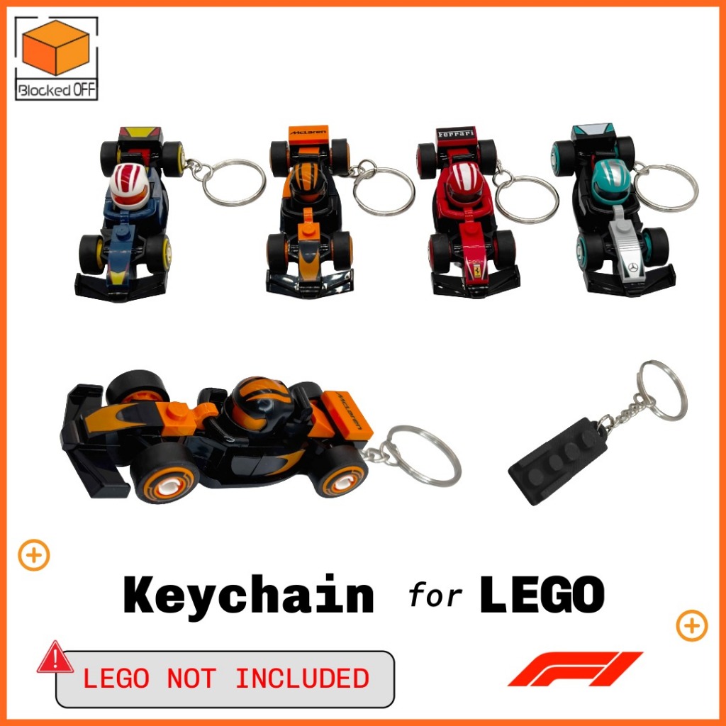 Keychain Mount for LEGO F1 Collectible Race Car (71049) | Shopee Singapore