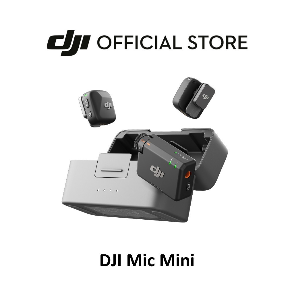 DJI Mic Mini - Ultralight, Discreet Microphone | 11.5h