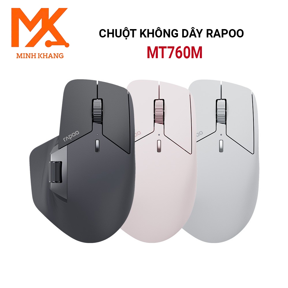 Rapoo MT760M Wireless Mouse – Multi-Device, Cross Screen Transmission ...