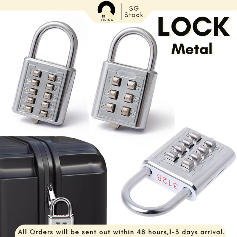 [SG] Combination Lock Digital Door Lock 30/35/40MM Number Lock Travel ...