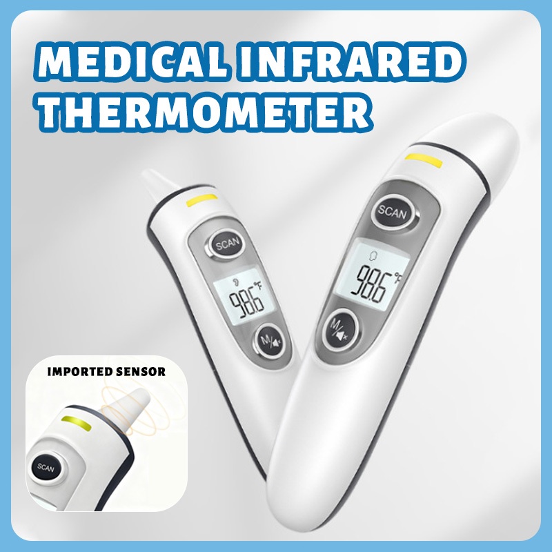 SG Multi Function Infrared Forehead Thermometer+Ear Infrared Shooter ...