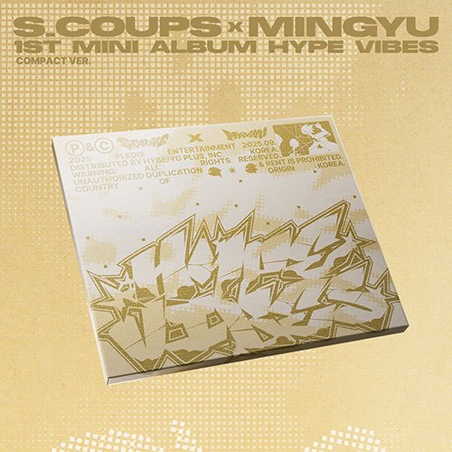S.COUPS X MINGYU [HYPE VIBES] Compact ver / 1st Mini Album