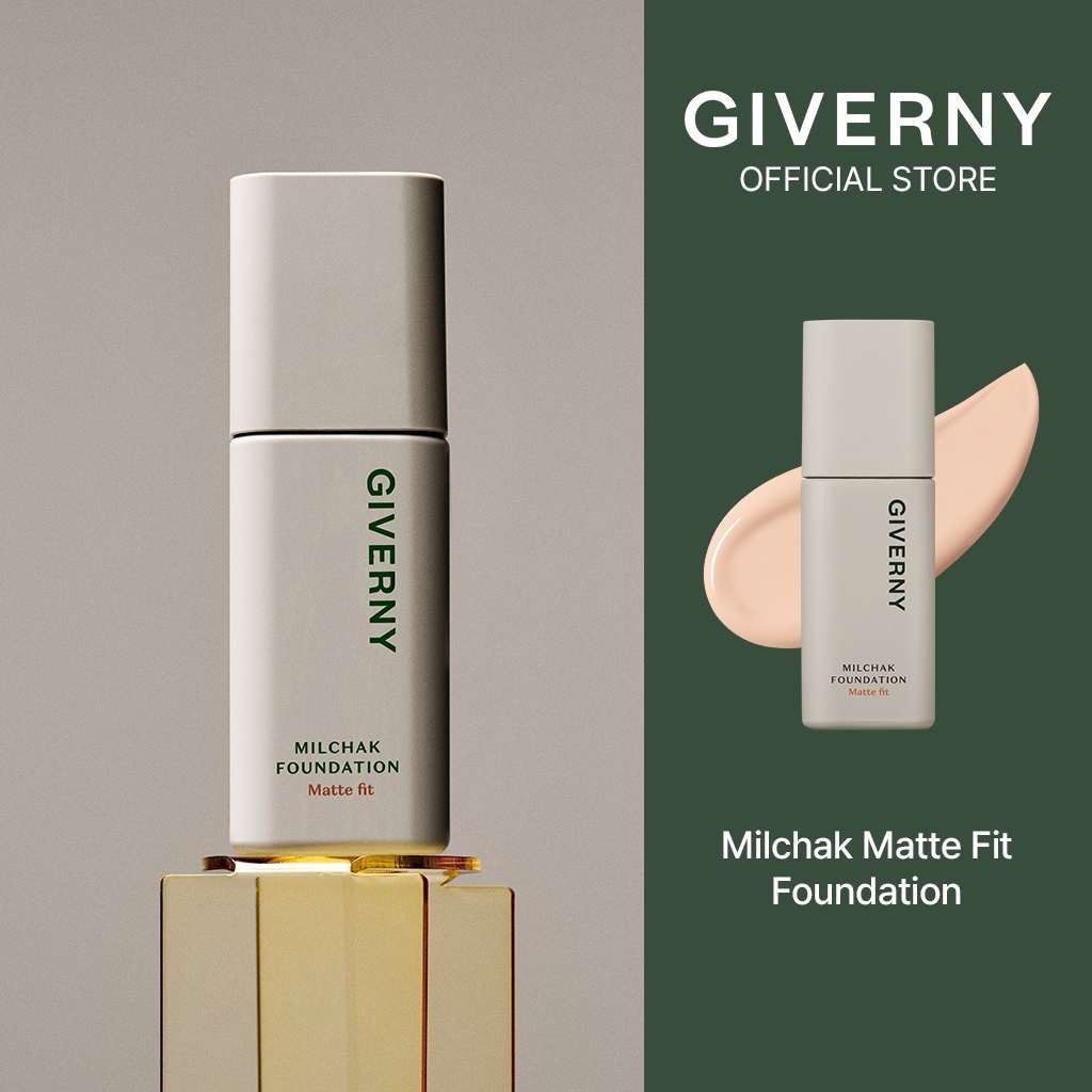 [GIVERNY OFFICIAL] Milchak Matte Fit Foundation | Shopee Singapore