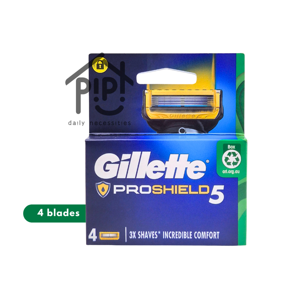 Gillette ProShield 5 Razor Blade Refill 4s | Shopee Singapore