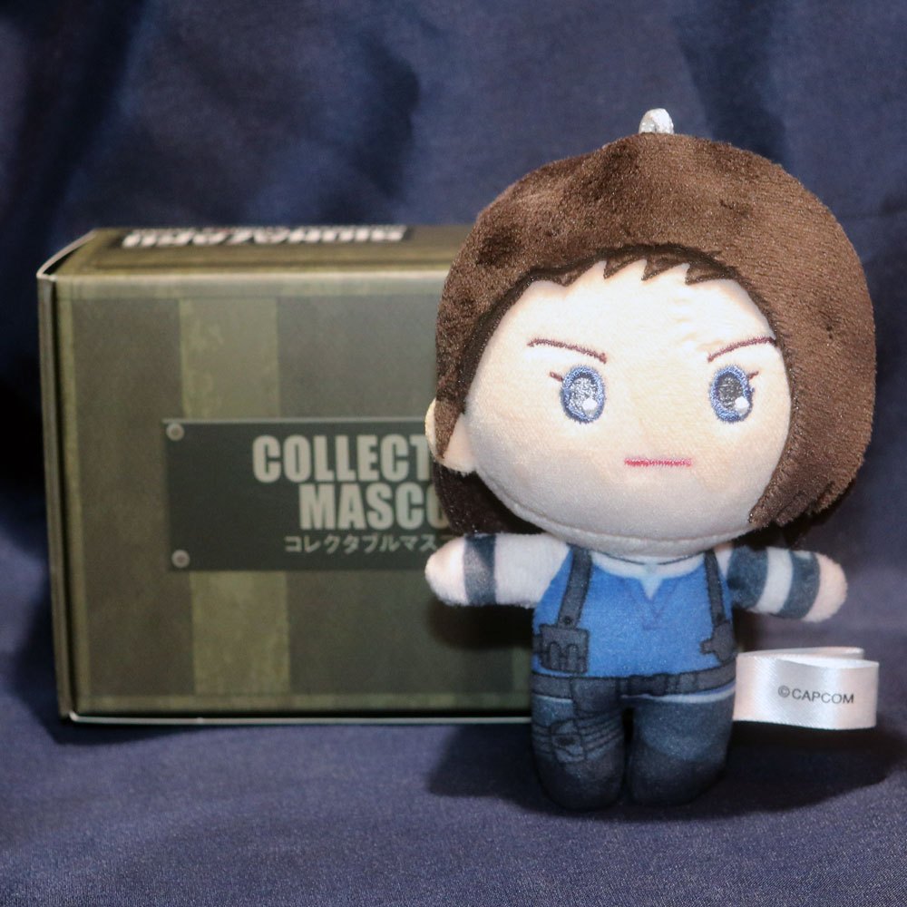 BIOHAZARD Resident Evil Mascot Plush Toy Jill Valentine Keychain USJ ...