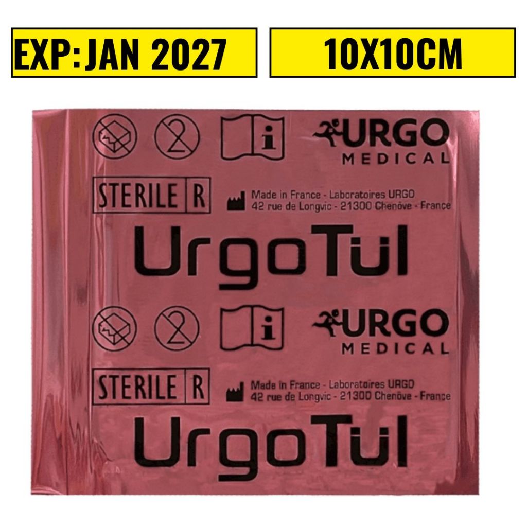 Urgotul 10x10cm 1s – Hydrocolloid Non-Adhesive Wound Dressing for Fast ...